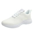 thumbnail image 1 of Pimfylm Canvas Sneakers For Women Women's Ghenter Bronaugh Food Service Shoe White 8, 1 of 1