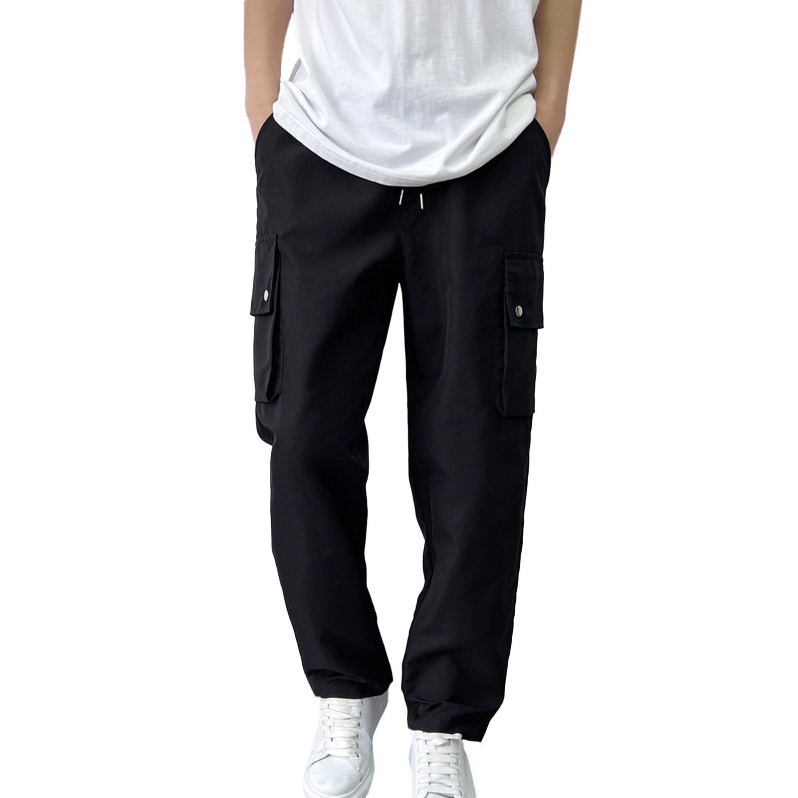 Pimfylm Flowy Pants For Men Mens Baggy Harem Pants Cotton Linen Wide