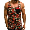 thumbnail image 1 of Pimfylm Long Tank Tops For Men Men's Big Red XX-Large, 1 of 4