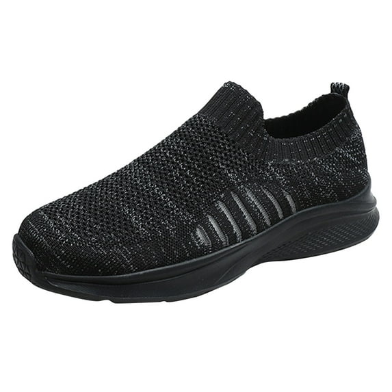 Pimfylm Mens Casual Sneakers Mens Running Shoes Non Slip Walking Workout Tennis Mesh Fashion Sneakers Grey 8