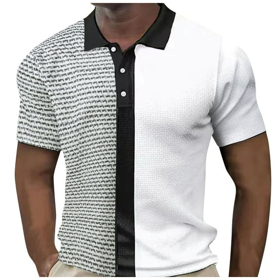 Pimfylm Mens Polo Polo Shirt Men's Big and Tall Big Grey XX-Large