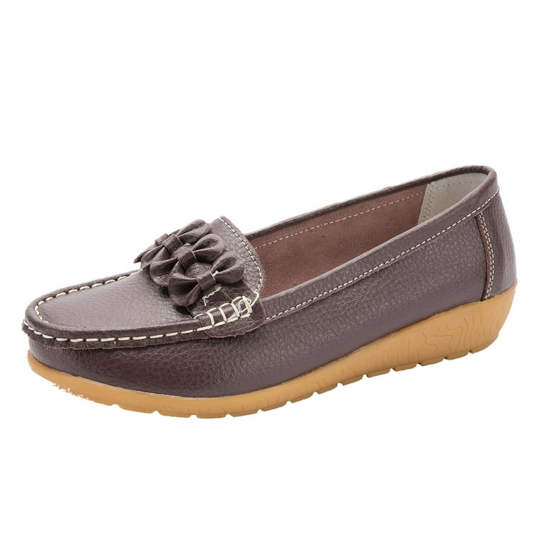 womens wide flats with arch support