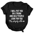 thumbnail image 1 of Pimfylm Oversized Tshirts for Women, Womens T Shirt Short Sleeve Crew Neck Basic Color Block Tee Tops(Black,4XL), 1 of 5
