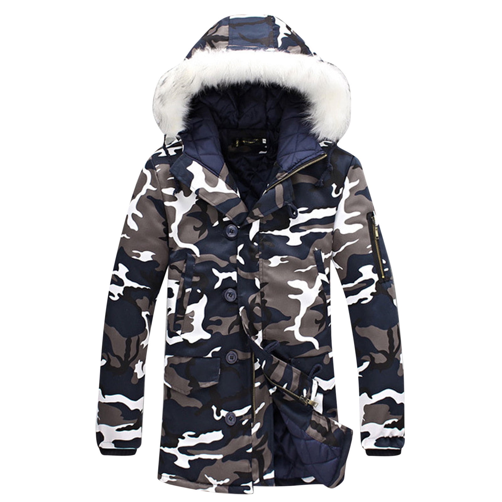 Pimfylm Puffer Jacket Warm Loose Jacket Men Blue M Walmart pimfylm-puffer-jacket-warm-loose-jacket-men-blue-m-walmart