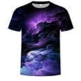 thumbnail image 1 of Pimfylm Slim Fit T Shirts For Men Mens T Shirt - Short Sleeve Crew Neck Soft Fitted Tees Purple X-Large, 1 of 3