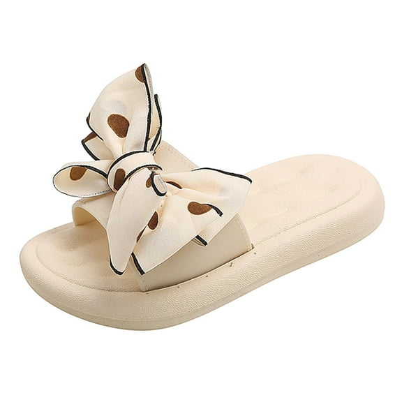 Pimfylm Slipper Shoes For Toddler Baby Sandal Tassels Summer Toddler Slipper Shoes White 13