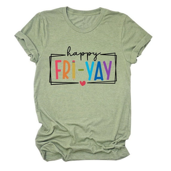 Pimfylm Summer Shirts for Women, Basic T Shirts for Women Crew neck Short Sleeve Casual Summer Tops Trendy Solid Loose Fit Tshirt(AG,L)