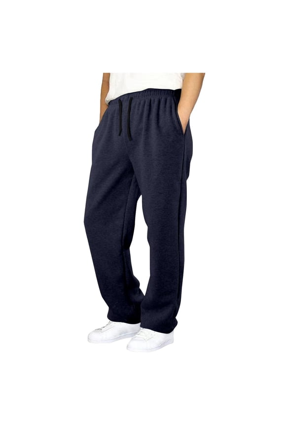Teenage Boy Cargo Sweatpants Toddler Girls' Jogger Pants Pull on Cotton Solid Ruffle Pocket Sweat Pants Navy,Size for 11-12 Years