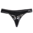 thumbnail image 1 of Pimfylm Thongs Womens Period Leakproof Underwear Postpartum Menstrual Panties Incontinence Protective Briefs Black Medium, 1 of 3