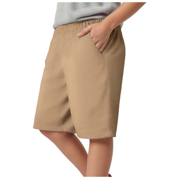 Pimfylm Toddler Boys Basketball Shorts Toddler Baby Boy Elastic Waist Pull On Cotton Shorts for Littler Kids Boys Short Pants Summer Clothes Coffee,Size for 5-6 Years