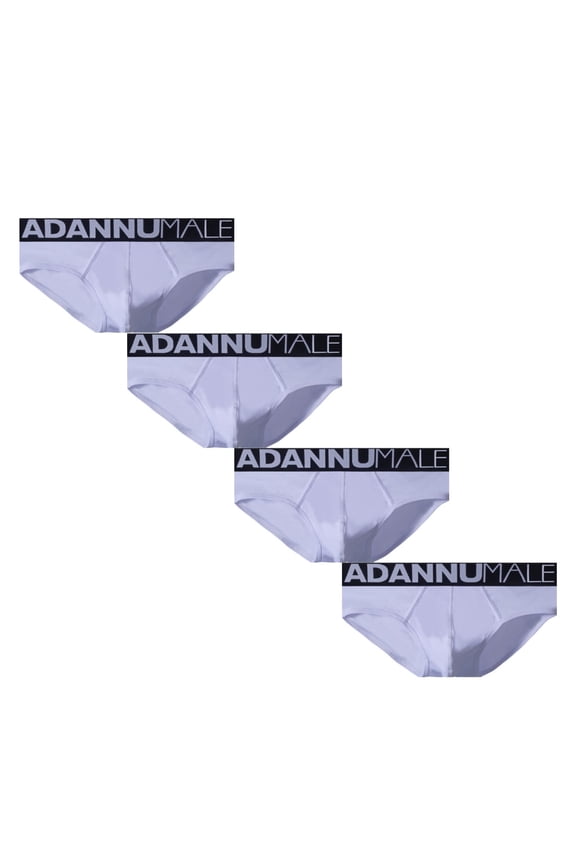 Underwear For Men Pack Briefs Cotton Full-Cut Briefs Big White XX-Large