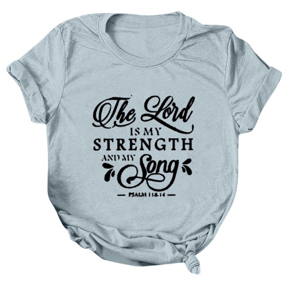 Pimfylm Women's Crewneck Tunic Tee with Short Sleeves(Grey,L)