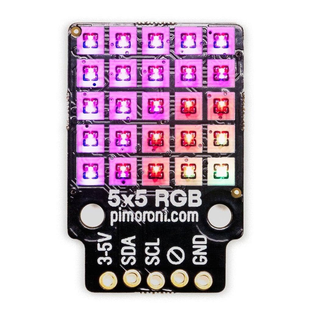 Pimoroni PIM435 5x5 RGB Matrix Breakout - Walmart.com