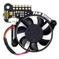 thumbnail image 1 of Pimoroni PIM461 Fan SHIM for Raspberry Pi 30mm no-solder, controllable CPU fan with RGB LED, 1 of 3
