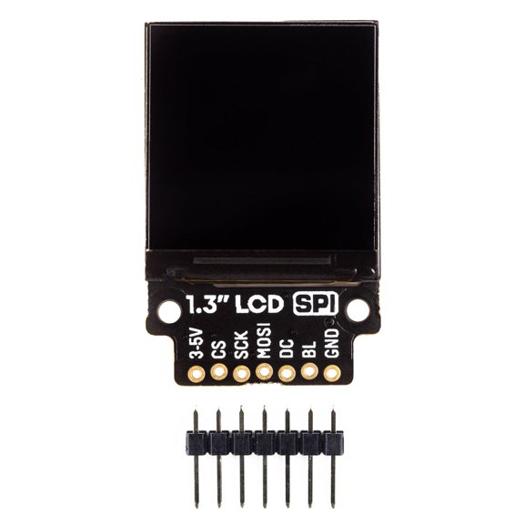 Pimoroni PIM476 1.3" SPI Colour LCD (240x240) Breakout Operates at 3.3V or 5V support all Raspberry Pi, Arduino Models