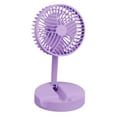 thumbnail image 1 of Pimoxv 8" USB Rechargeable Pedestal Fan Purple, 1 of 1