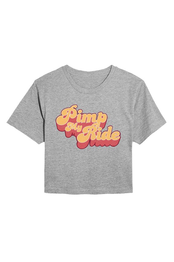 - Logo Cropped Graphic T-Shirt