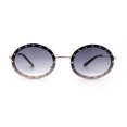 thumbnail image 1 of Pimp Rhinestone Frame Oval Rimless Metal Rim Sunglasses Gold Smoke, 1 of 4