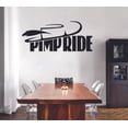 thumbnail image 1 of PimpRide Lettering Text Hat Car Enthusiast Cartoon Wall Sticker Art Decal for Girls Boys Room Bedroom Nursery Kindergarten House Fun Home Decor Stickers Wall Art Vinyl Decoration Size (8x10 inch), 1 of 3