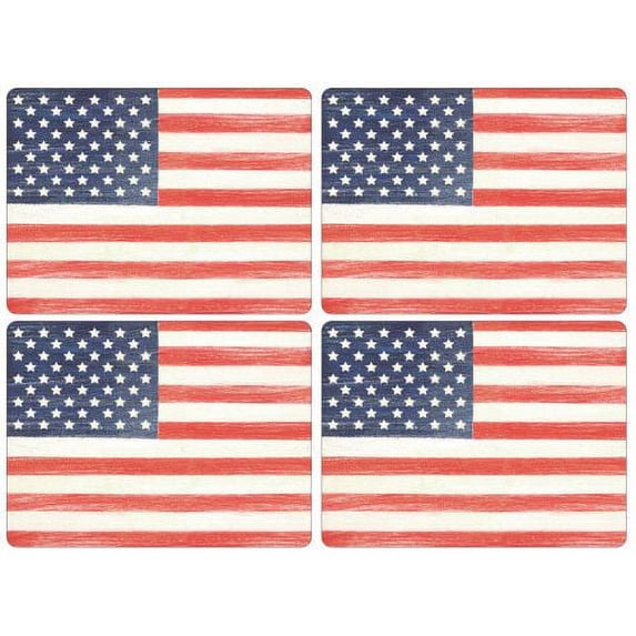 Pimpernel American Flag Placemats