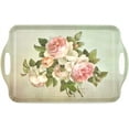 thumbnail image 1 of Pimpernel - Antique Roses Collection Large Handled Tray - 18.9" x 11.6", 1 of 3