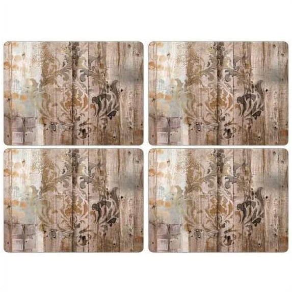 Pimpernel Frozen in Time Placemats, Set of 4, 15.7 X 11.7
