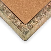 Pimpernel Tuscan Palette Collection Placemats | Set of 4 | Heat Resistant Mats | Cork-Backed Board | Hard Placemat Set for Dining Table | Measures 15.7  x 11.7