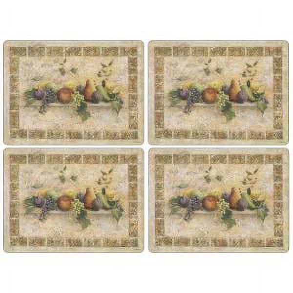Pimpernel Tuscan Palette Placemats Set of 4 (Large)