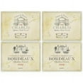 thumbnail image 1 of Pimpernel Vin de France Collection Cork-Backed Board Placemats, Set of 4, 15.7” x 11.7”, 1 of 8