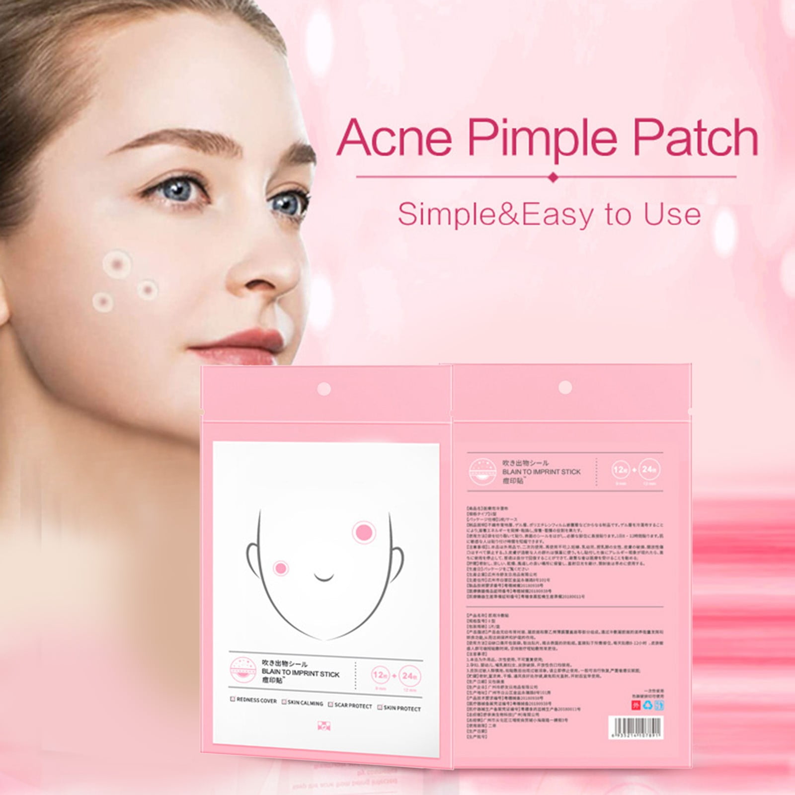 Pimple Pads with head Nose Patch Cute Skin Care for Teen Girls under ...