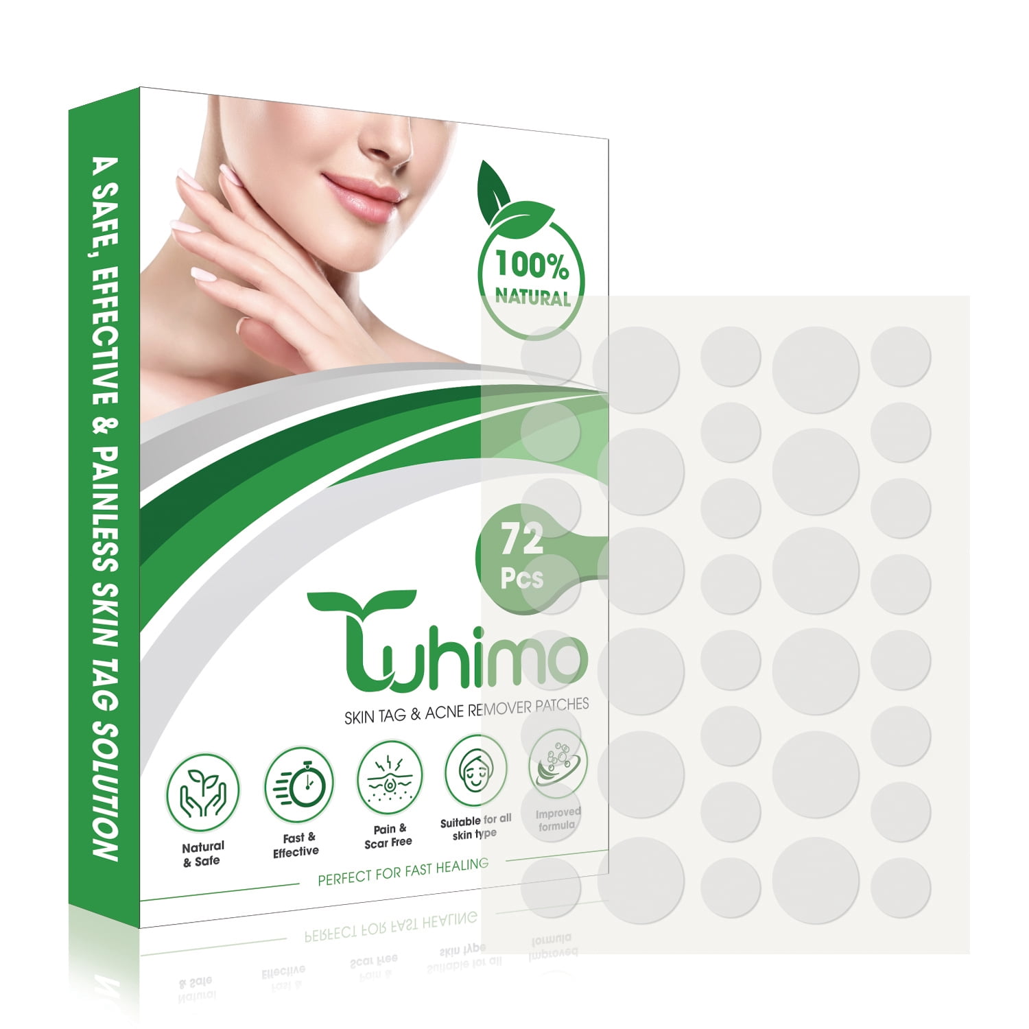 Pimple Patch Removal Device, Pimple Remover for All Skin Types, Herbal