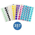 thumbnail image 1 of Pimple Patches for Face, Hydrocolloid Acne Patches, Cute Star Zit Covers, Colorful Superstar Patches Spot Stickers, 357 Count | 4 Sizes (8mm/9mm/11mm/14mm), 1 of 9