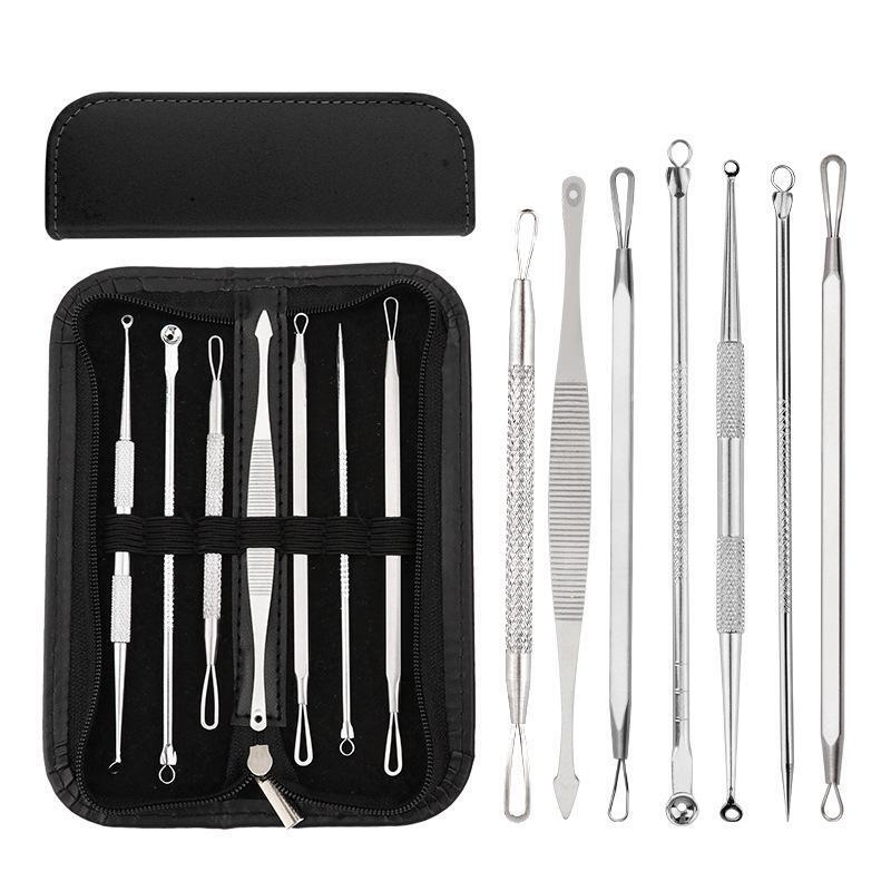 Pimple Popper Blackhead Remover Kit Dr Tool Comedone Zit Extractor