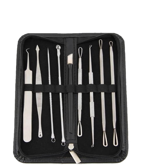 Pimple Popper Blackhead Remover Tool Kit Comedone Acne Spot Zit Extractor Tools