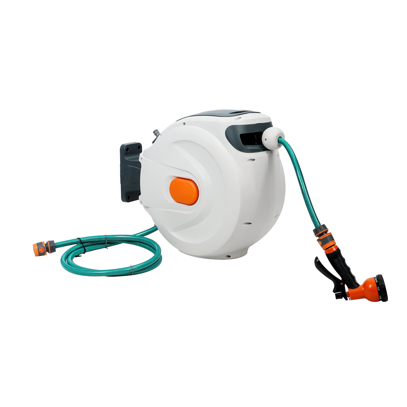 Pimsoran Retractable Wall Mounted Hose Reel, Automatic Hose Reel with ...