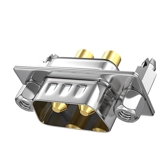 Pin 2W2 40A Connector 2 Pin Right Angled Straight Head Male Female Connection Plug For Various Use