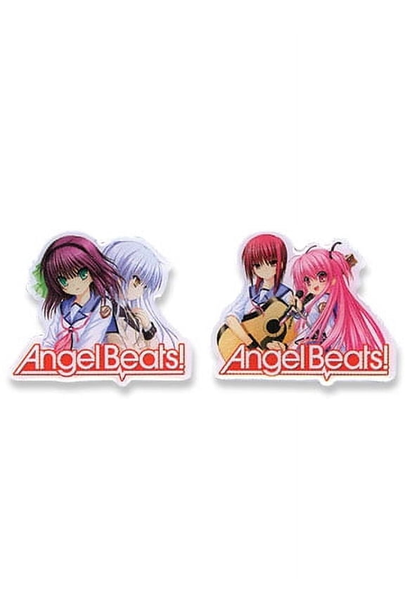 Pin - Angel Beats! - New Girls Set of 2 Anime Gifts Licensed ge50039