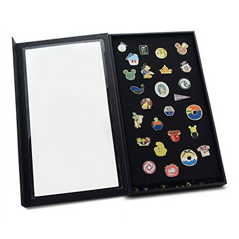Pin Collector's Display Case - for Disney, Hard Rock, Olympic, Political  Campaign & Other Collectible Pins & Medals - Holds Up to 100 Pins