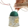 thumbnail image 1 of Pin Cushion Sewing work Pin Cushion Round DIY Crafts Hollow Retro work Pin Cushion for Embroidery Sewing Notions Accessories, 1 of 9