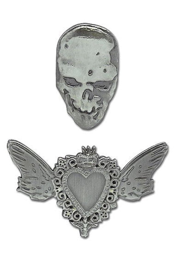 Pin - Death Note - New Heart & Skull (Set of 2) Anime Licensed ge7464