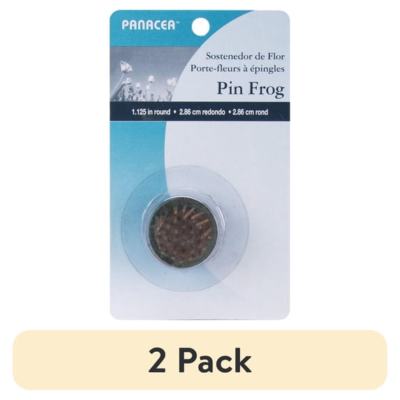 (2 pack) Pin Frog 1.125"-Green, Pk 3, Panacea