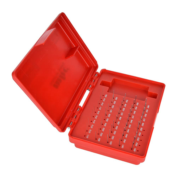 Pin Gauges, 50Pcs M0-0.011-0.060 Inch Steel Pin Gauge Set Steel Plug Pin Gauge Set Steel Plug Pin Gauge Set 0.0002 Inch