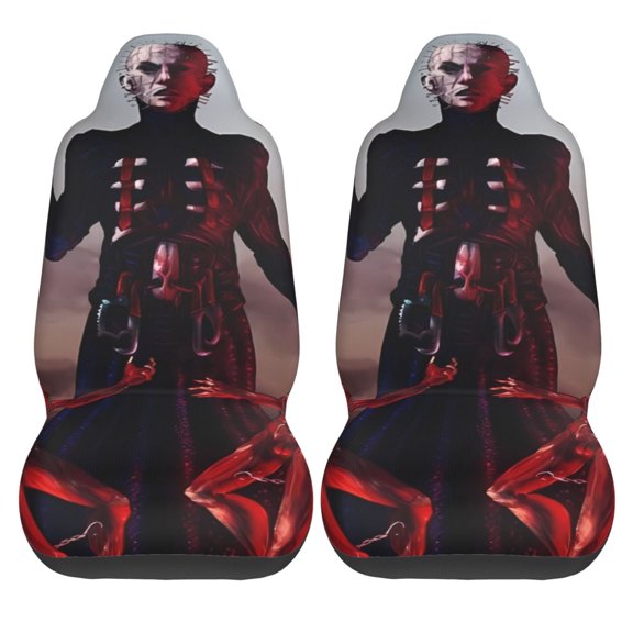 Pin-Head 2 Pcs Car Seat Covers, Soft Universal Auto Seat Covers, Seat Protector Interior Accessories Decoration Fits Most Cars, Suvs, Trucks, And Vans