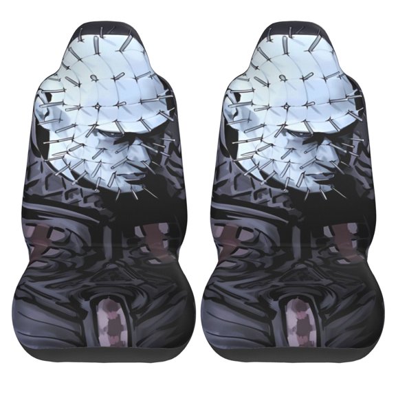 Pin-Head 2 Pcs Car Seat Covers, Soft Universal Auto Seat Covers, Seat Protector Interior Accessories Decoration Fits Most Cars, Suvs, Trucks, And Vans