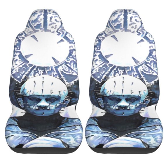 Pin-Head 2 Pcs Car Seat Covers, Soft Universal Auto Seat Covers, Seat Protector Interior Accessories Decoration Fits Most Cars, Suvs, Trucks, And Vans