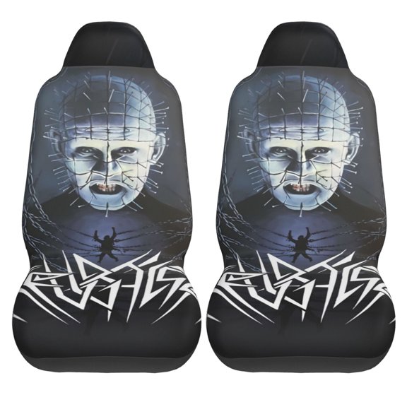 Pin-Head 2 Pcs Car Seat Covers, Soft Universal Auto Seat Covers, Seat Protector Interior Accessories Decoration Fits Most Cars, Suvs, Trucks, And Vans