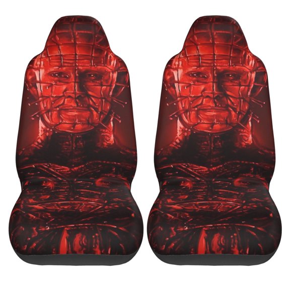 Pin-Head 2 Pcs Car Seat Covers, Soft Universal Auto Seat Covers, Seat Protector Interior Accessories Decoration Fits Most Cars, Suvs, Trucks, And Vans