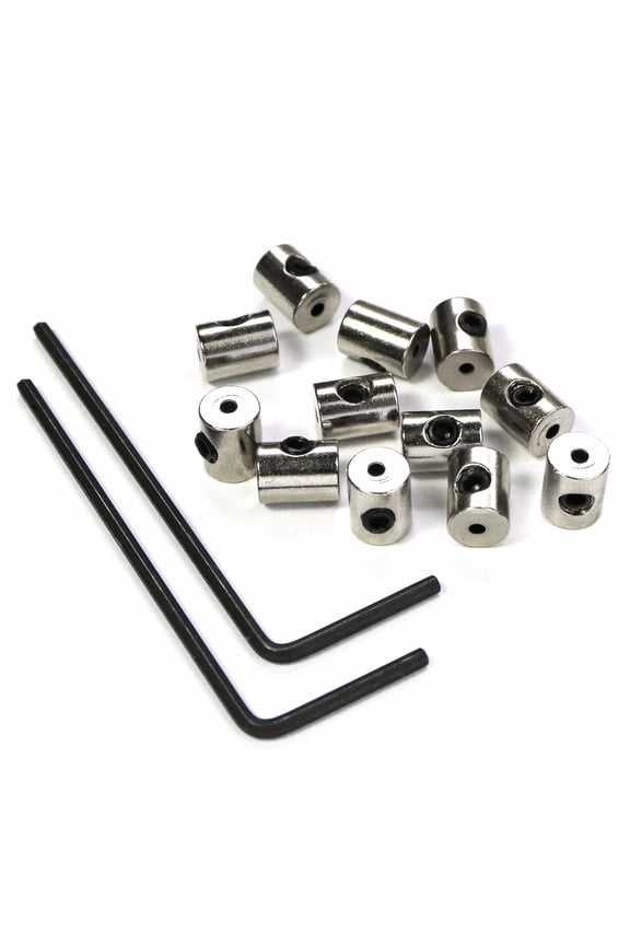 Pin Keepers Pin Locks Locking Clasp Pin Backs with Wrench (24 Pieces)