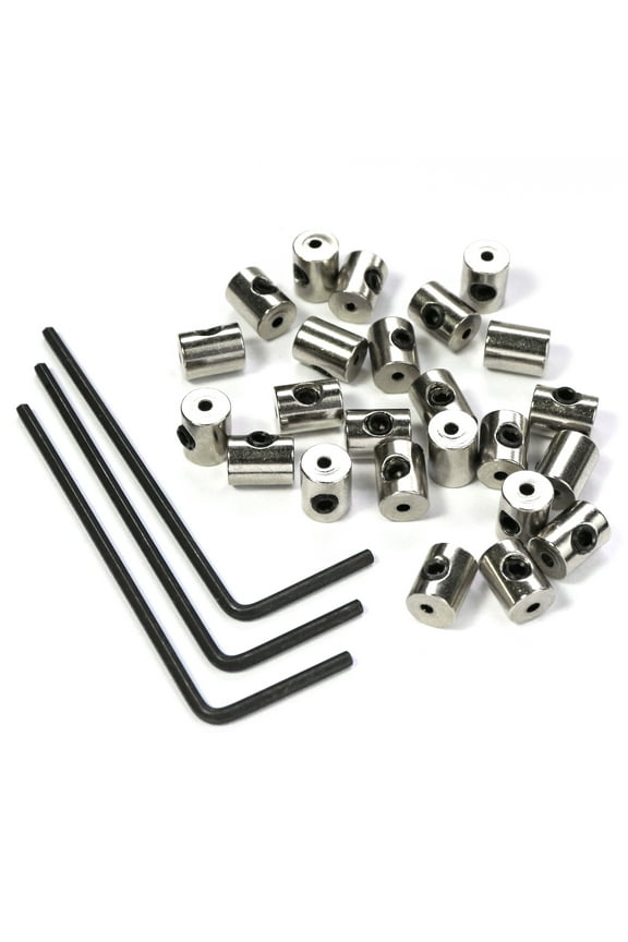 Pin Keepers Pin Locks Locking Clasp Pin Backs with Wrench (48 Pieces)