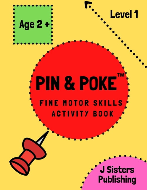 Pin & Poke Fine Motor Skills Activity Bo Pin & Poke Fine Motor Skills ...